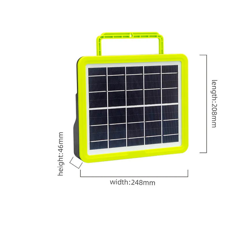 portable emergency lighting kit mobile charger multifunctional solar energe system for small home