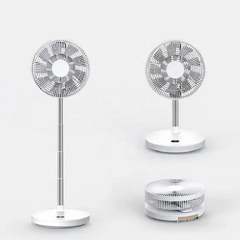 10inch Folding charging fan Rechargeable camping cooling fan 12V battery charger fan