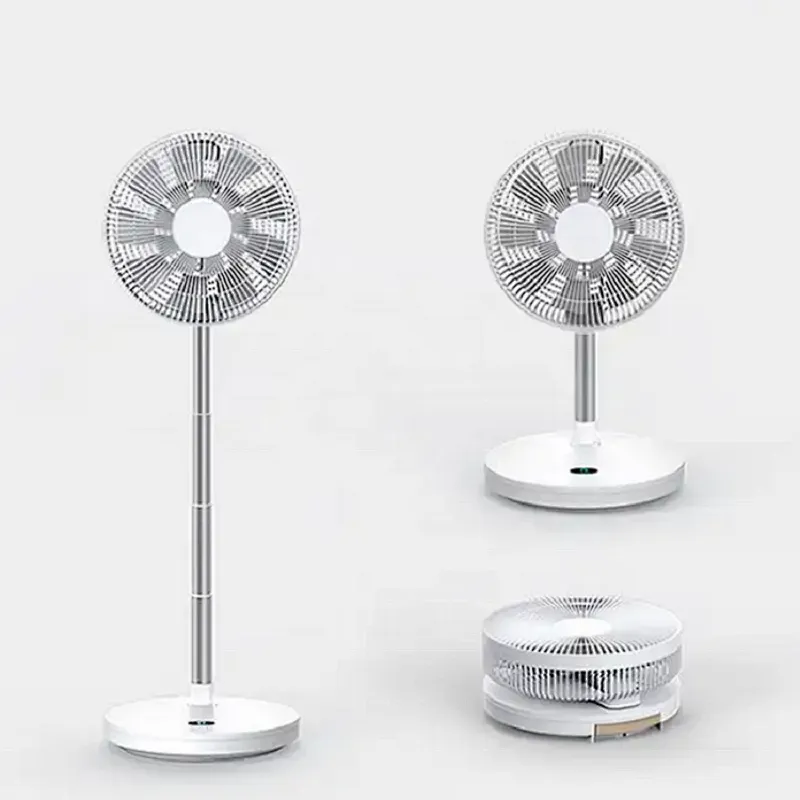 10inch Folding charging fan Rechargeable camping cooling fan 12V battery charger fan