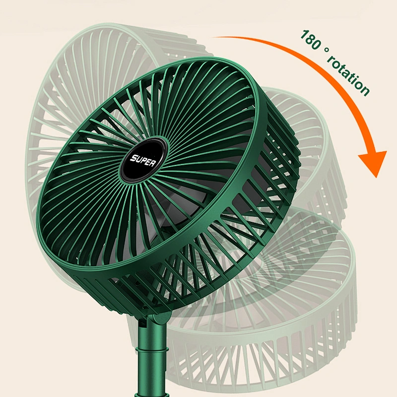 Wholesale Rechargeable Table Fan Portable Usb Handheld usb Foldable Standing Cooling Fan