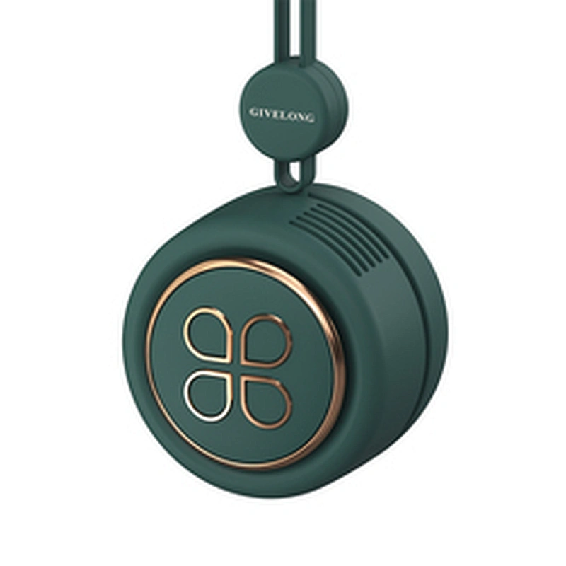 2022 Summer Wireless Cute Mini Portable Bladeless Hanging Neck Cooling Fan Rechargeable with Battery