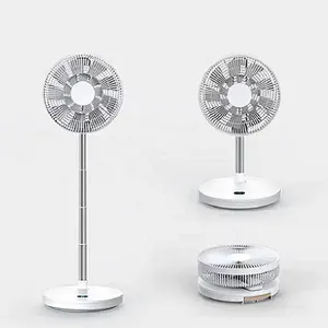 10inch Folding charging fan Rechargeable camping cooler fan battery operated stand air cooler fan