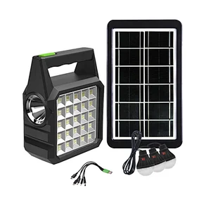 Solar Small System Carry Light Home Outdoor Camping LED Lighting Mobile Power