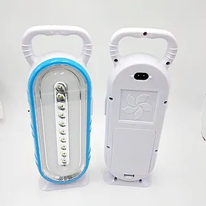 TF-7127B Pakistan hotsale cheap D Battery powered Portable led rechargeable emergency light for selling