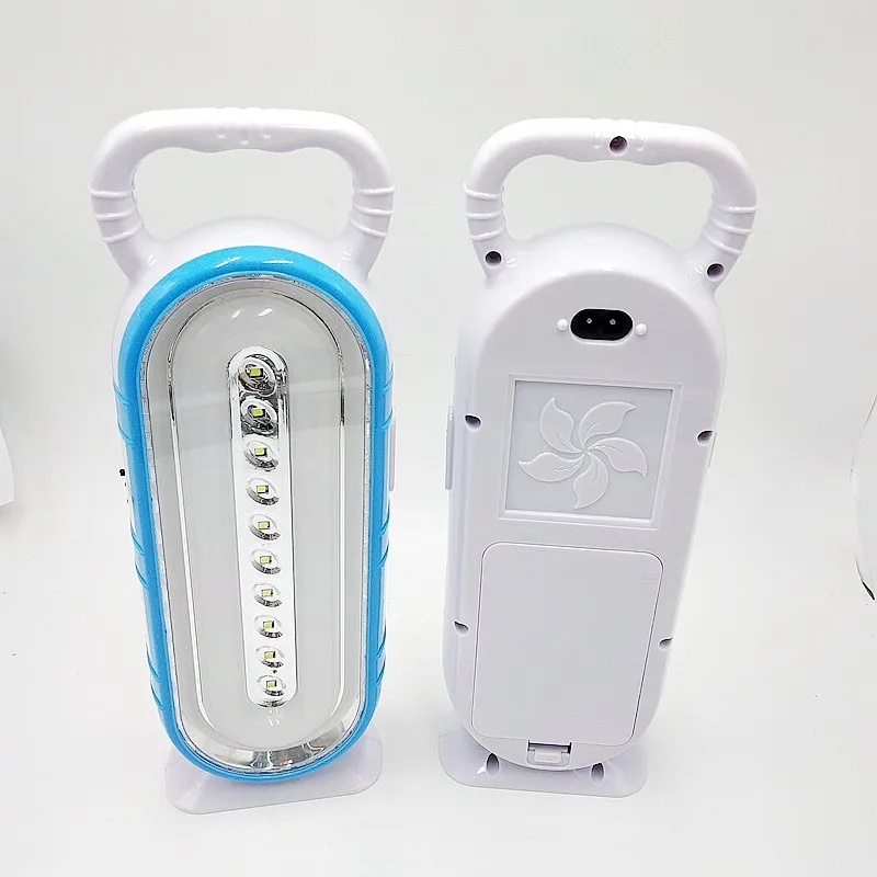 TF-7127B Pakistan hotsale cheap D Battery powered Portable led rechargeable emergency light for selling