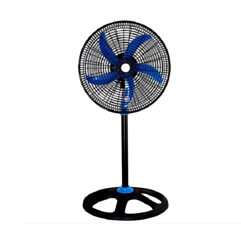 18 Inch Pedestal Floor Fan Hight Speed 360 Oscillating Industrial Pedestal Plastic Grill Pedestal Stand Fan
