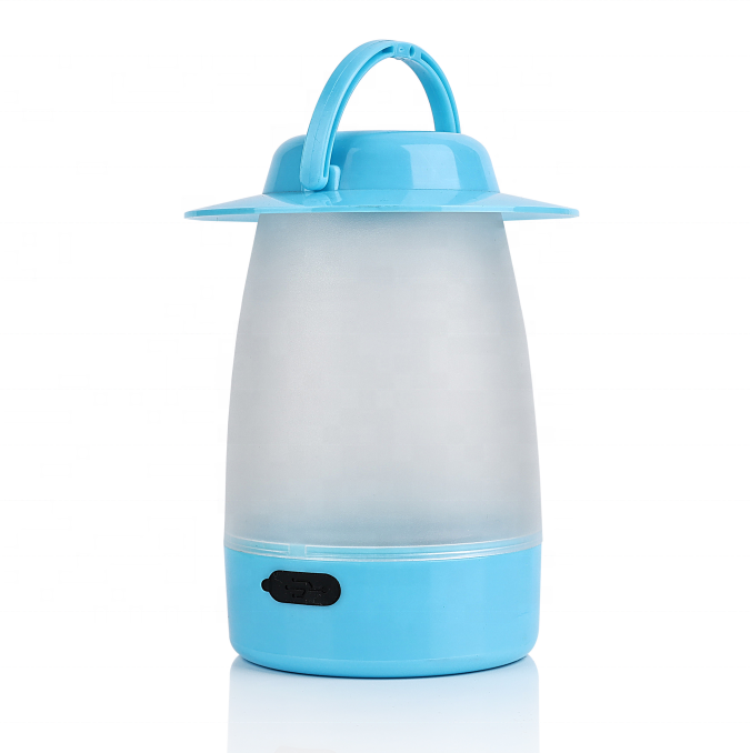 Portable led SMD Camping Lantern Rechargeable Lamp with usb rechargeable battery interface  Kids Lantern