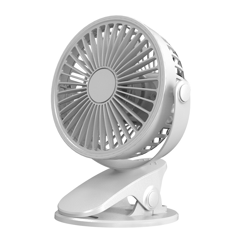 New Clip Fan Wireless Portable Loop With Clip 360 Degree Oscillating Car Table Home Use Fan Mini Clip Fan