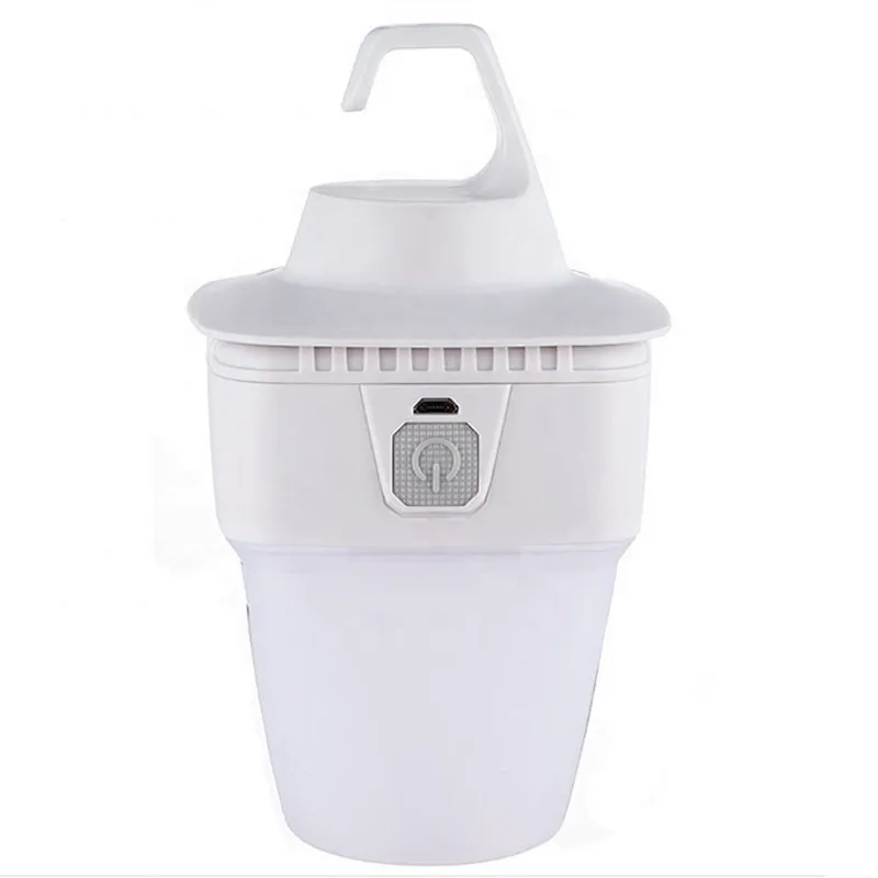 Wholesale rechargeable Mini portable handhed tent Emergency Lighting LED Hanging Outdoor Camping Lantern For Night Light