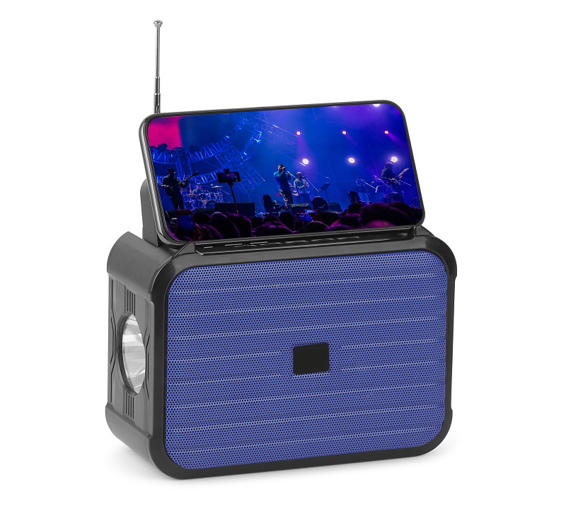 2022 custom portable waterproof blue tooth sound wireless smart speaker powered with solar  led lamp 3 4 8 10 12 15 18 21 inch