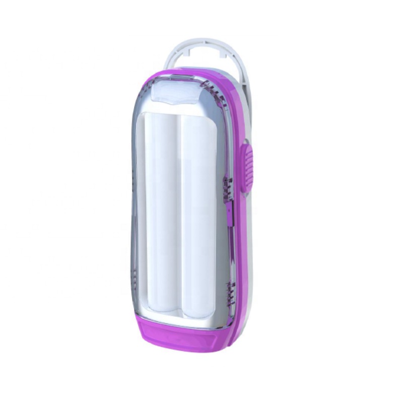 Portable lantern Rechargeable LED Emergency Light charger lamp with handle canoing lantern