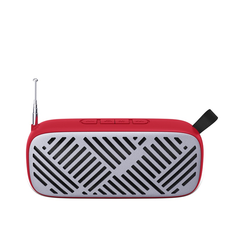 High quality mini portable  dual active hifi  wireless speaker fm audio
