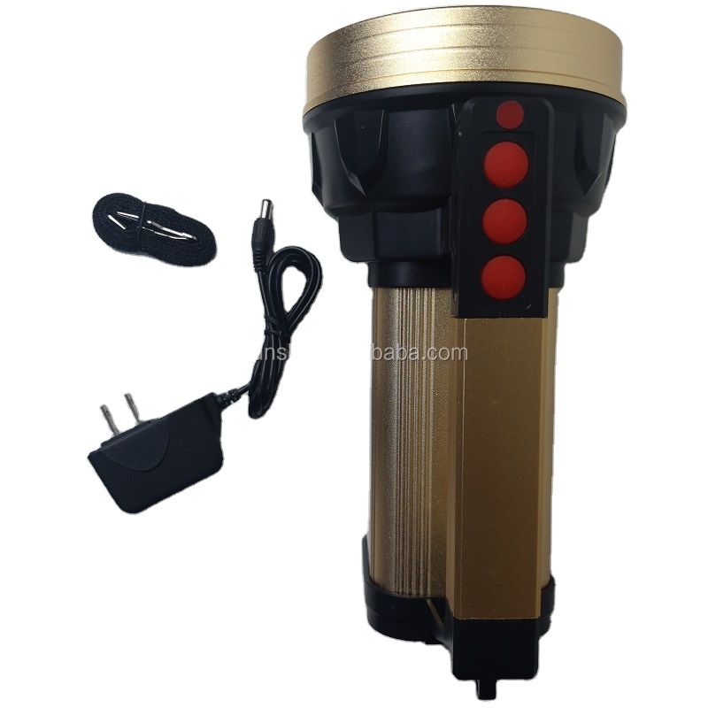 Wholesale 20W Handheld Super Bright Spotlight Flashlight Outdoor Waterproof Searchlight Lantern ABS Aluminum Alloy 10000 Lumens
