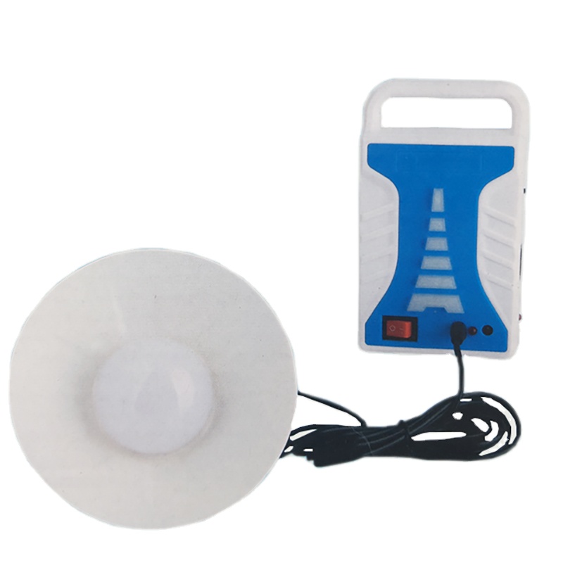 Solar lighting system to charge mobile phone emergency  light