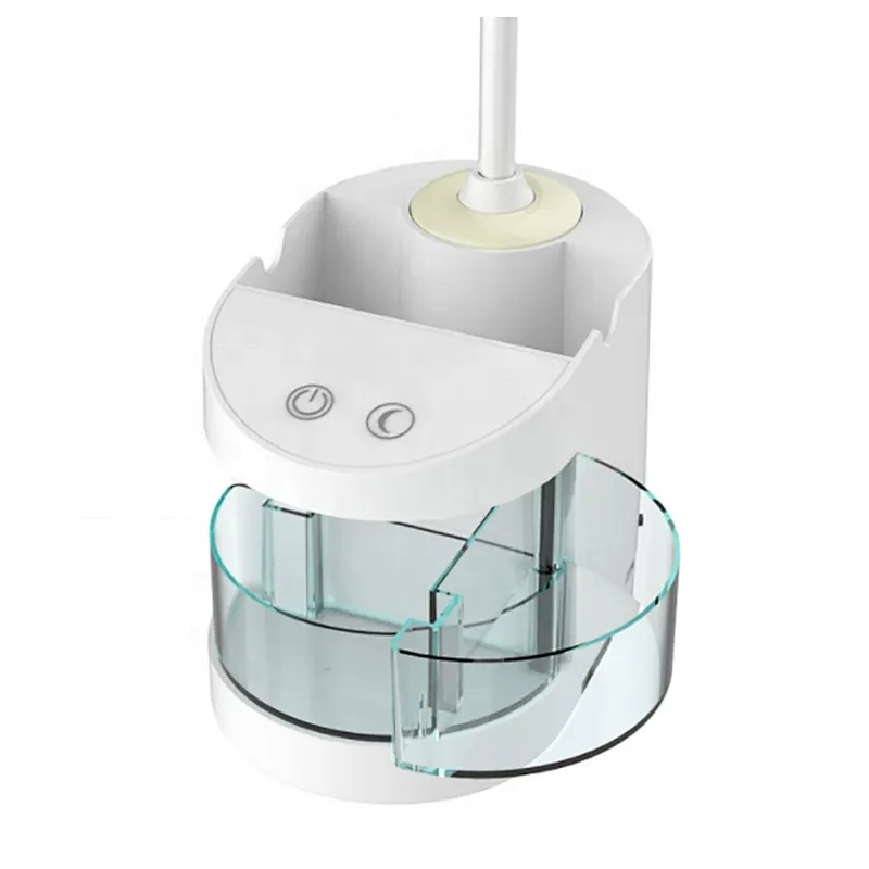 2022 Kids USB Rechargeable Touch switch Desk Table Lamp with pen holder Dimmable Eye-Caring Cute Study Computer light for Home
