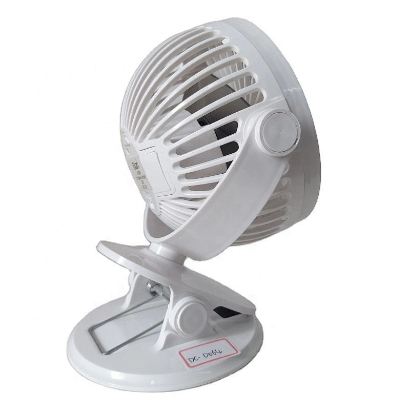 2022 small plastic DC motor 5 inch 3 blade usb charging portable clip bable fan