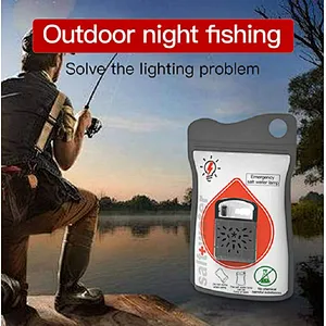 salt water lamp Salt Water Powered light Portable emergency lamp salt water bag