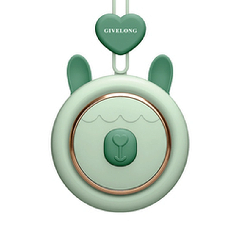 2022 Summer Wireless Cute Mini Portable Bladeless Hanging Neck Cooling Fan Rechargeable with Battery