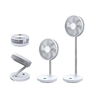 10inch Folding charging fan Rechargeable camping cooler fan battery operated stand air cooler fan