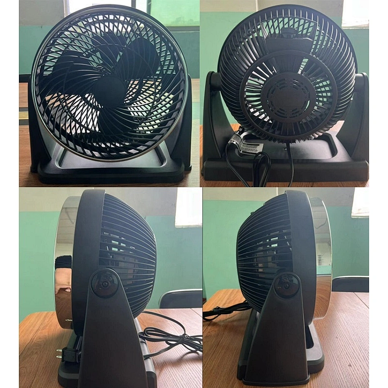 3-Speed High-Velocity Wall-Mountable Floor Fan Mid Size Whole Room 180 Degree Adjustable Tilt Turbo Force Air Circulator Fan