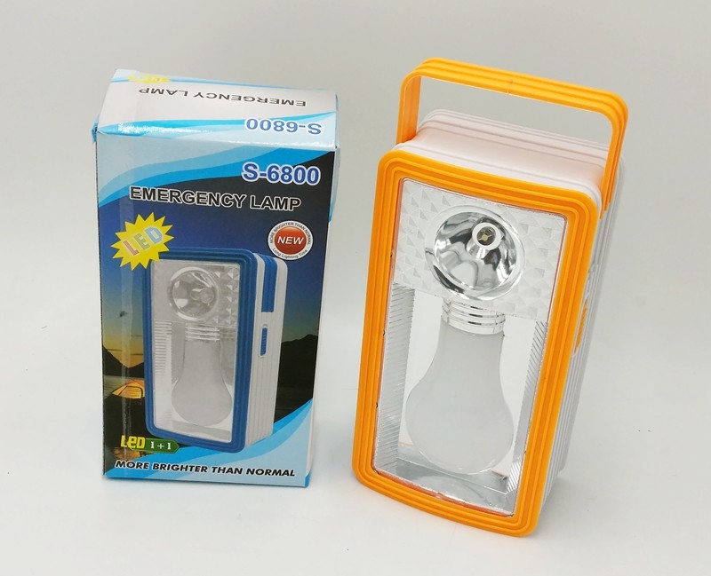 S-6800 Cheap 3D battery led emergency light