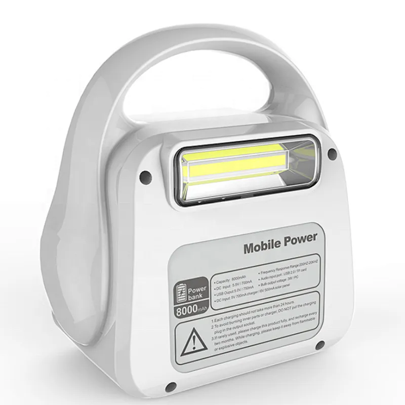 Multi-function alternative energy generators home solar powered system with power bank radio mobile charge emergency lighting