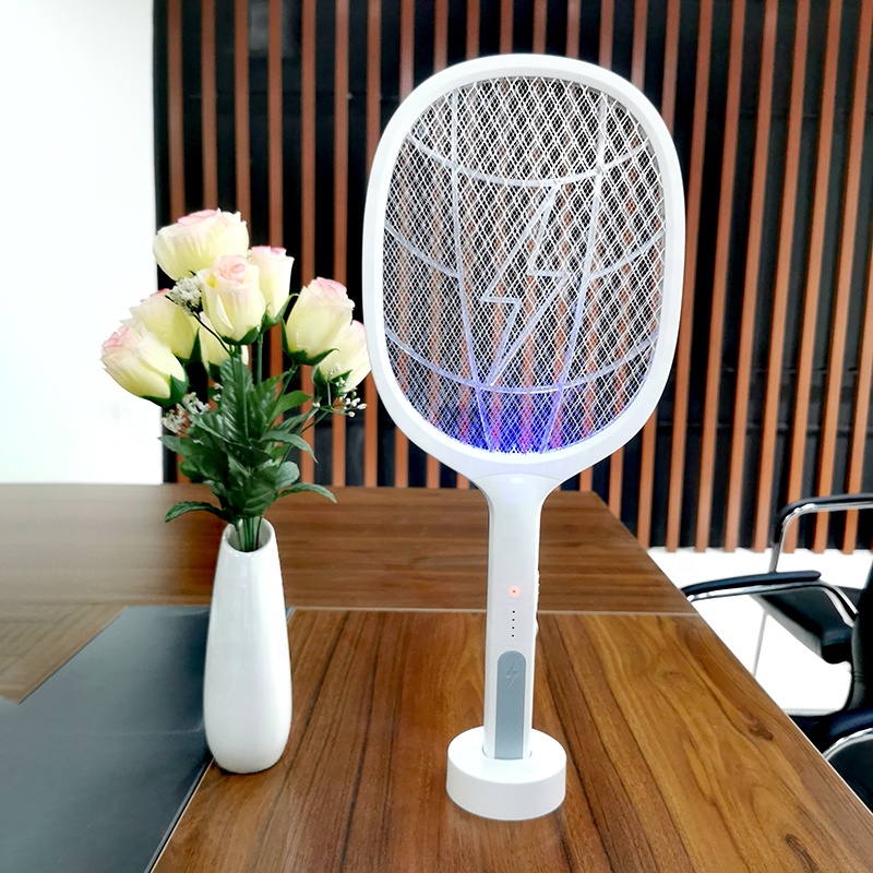 Cheap 2 in 1 usb charging electric mosquito racket anti pest control equipment fly zapper Mosquito traps killer lamp