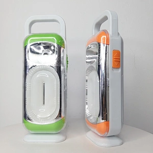 Cheap camping lamp with AA battery powered plastic emergency light