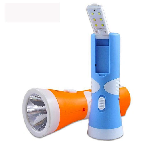 1W LED and 6PCS SMD 0.6W desk lamp ultra high power rechargeable Emergency Torch Batter nergy-saving super brightness flashlight