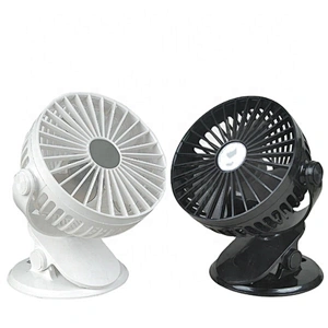 2022 small plastic DC motor 5 inch 3 blade usb charging portable clip bable fan
