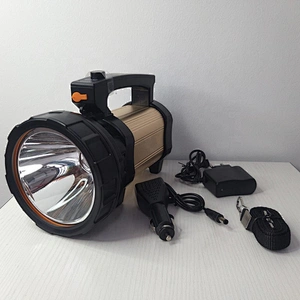 Smart usb charge electric led lamp searchlight 10w 20w 24w 25watt 30w 50w 100w 1000m 12v 24v 24 v 12 volt 25led 30led flashlight