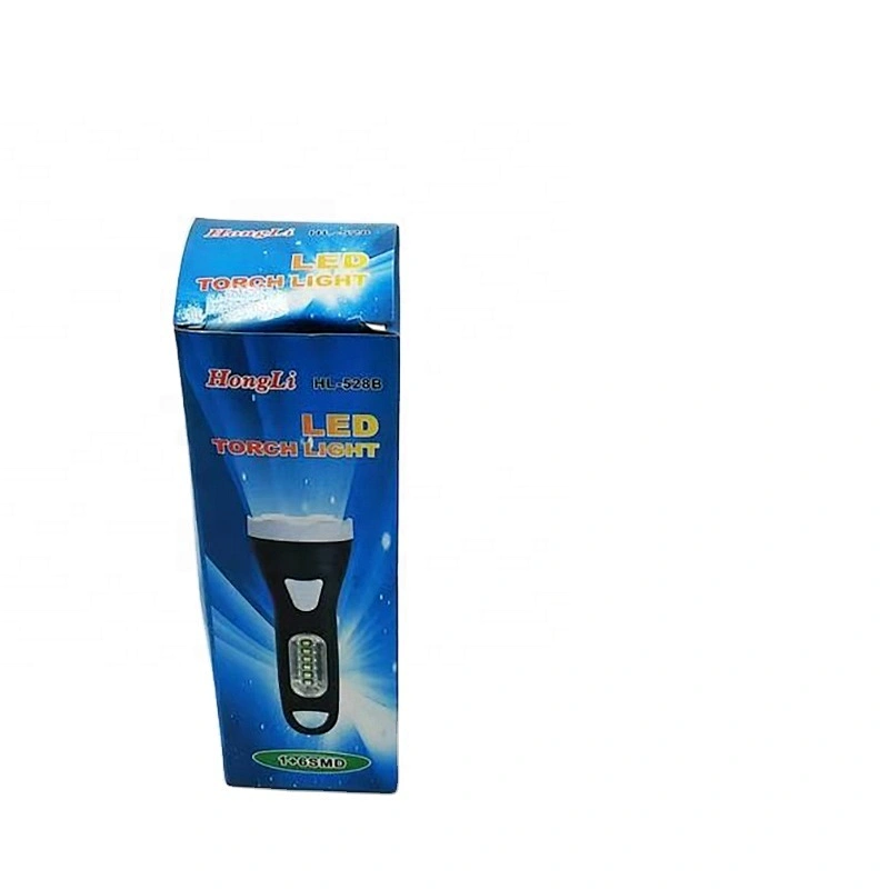 2022 hotsale most cheap plastic led flashlights powerful plastic small torch light with 2*AA dry battery