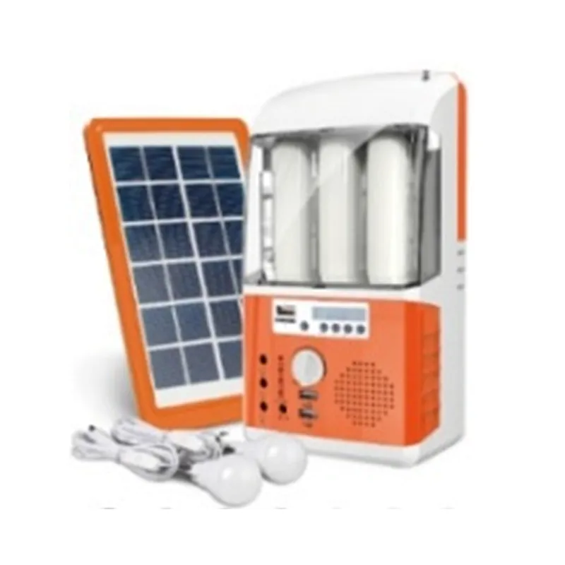 solar power panel rechargeable emergency lamp solar home lighting system with radio other solar energy related product