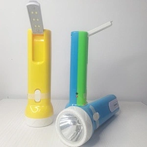 High quality 2in1 solar panel hand held mini 9 led flashlight big power security multi function small usb torch with power bank