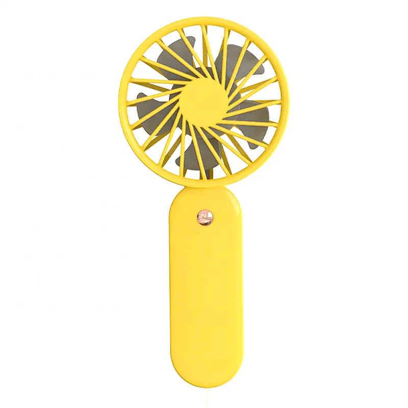 Powerful Small USB Mini Handhold Summer Cool Rechargeable Brushless Motor Portable And Compact Quiet Pocket Fan