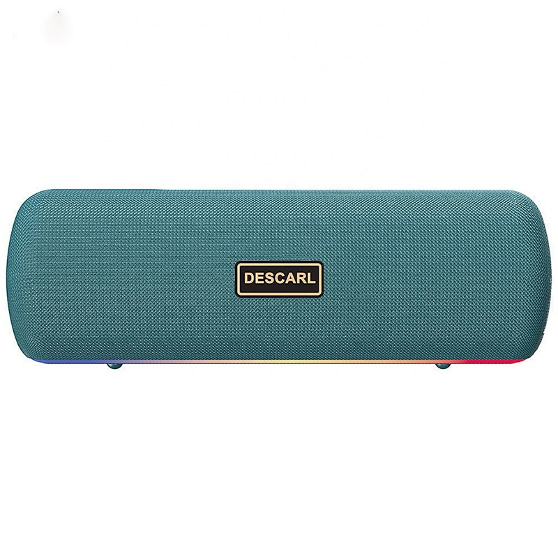 Portable high quality waterproof music soundbar speaker with LED lamp