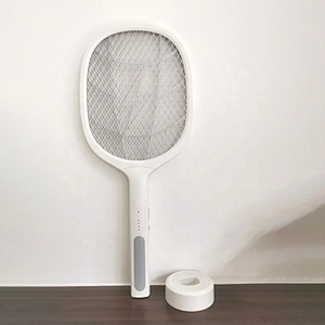 Wholesale 2 in 1 USB Rechargeable Electric anti mosquito zapper hand-held electric insect killer mosquito attractant swatter