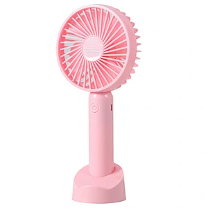 Factory HOT Wholesale Rechargeable Handheld Mini Portable Macaron USB Hand Fan with18650 battery