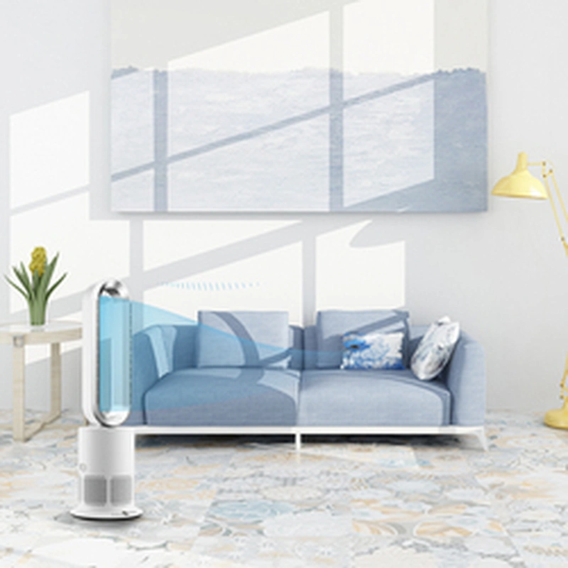 Household 3 in 1 Air Cool Portable Bladeless Tower Fan air Purifier