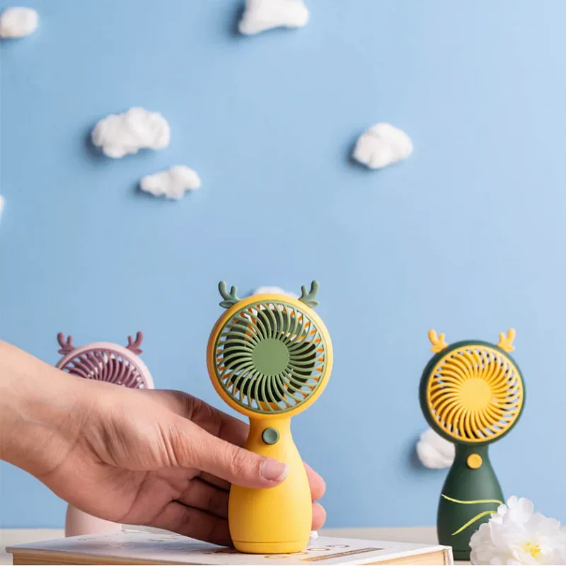 Portable Handheld Rechargeable Mini Cooling Fan for Women Men Indoor Outdoor Travel Cooling Summer