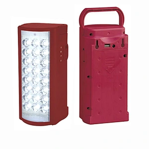 Cheap plastic  24SMD powerful portable rechargeable emergency led Lantern