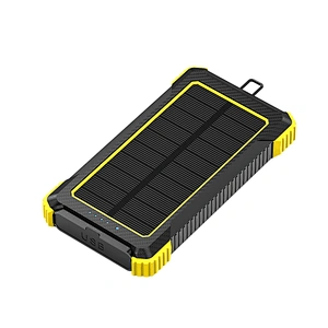 Mini solar panel portable wireless charging consumer electronics power bank key kit battery 5000 10000 20000 30000 mAh gift set