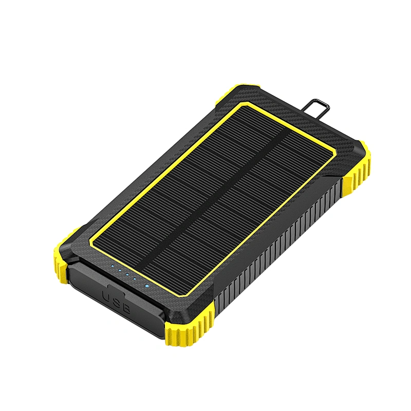 Mini solar panel portable wireless charging consumer electronics power bank key kit battery 5000 10000 20000 30000 mAh gift set