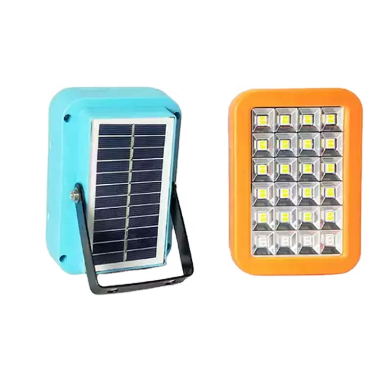 Factory price 48 led lamp Rechargeable Outdoor Garden Solar Camping Lights For Phone USB Charge