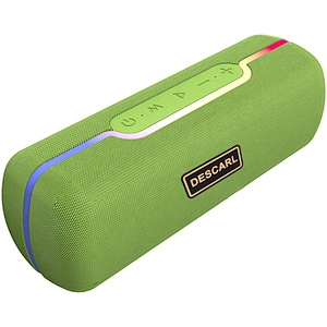 Portable high quality waterproof music soundbar speaker with LED lamp