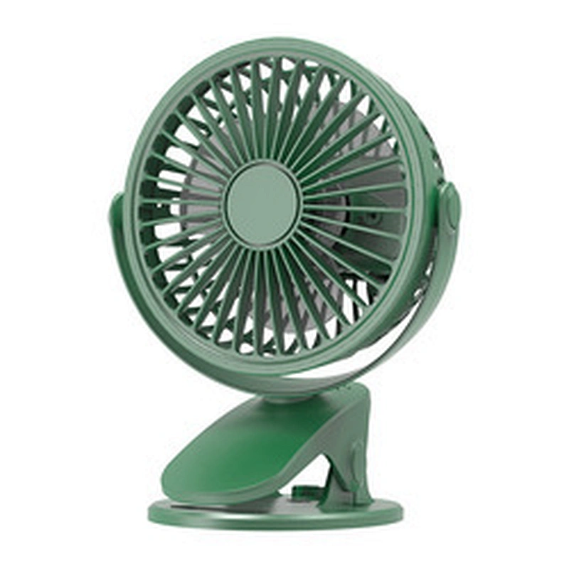 New Clip Fan Wireless Portable Loop With Clip 360 Degree Oscillating Car Table Home Use Fan Mini Clip Fan