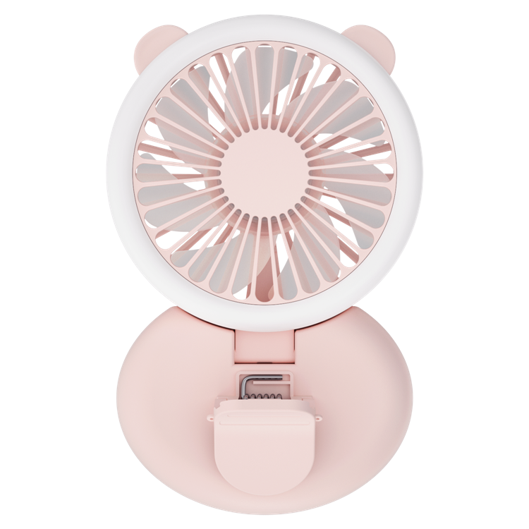 Plastic Colorful Outdoor Portable Mini USB Rechargeable Fan Hanging Neck USB Fan 2021