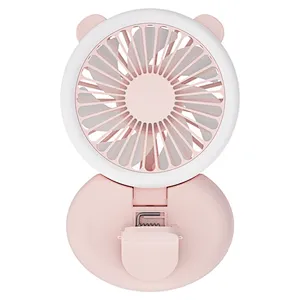 Plastic Colorful Outdoor Portable Mini USB Rechargeable Fan Hanging Neck USB Fan 2021