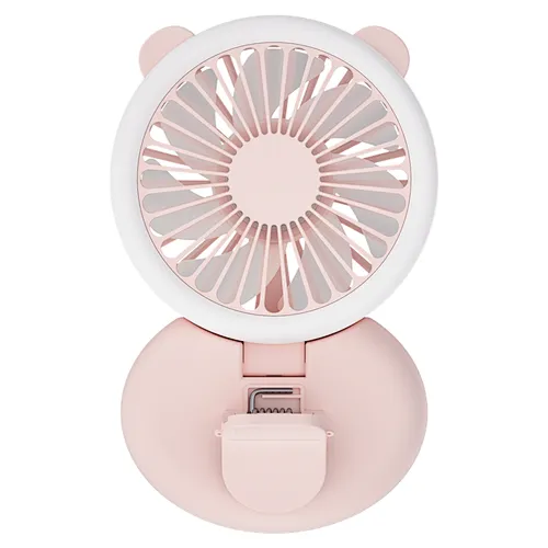 Plastic Colorful Outdoor Portable Mini USB Rechargeable Fan Hanging Neck USB Fan 2021