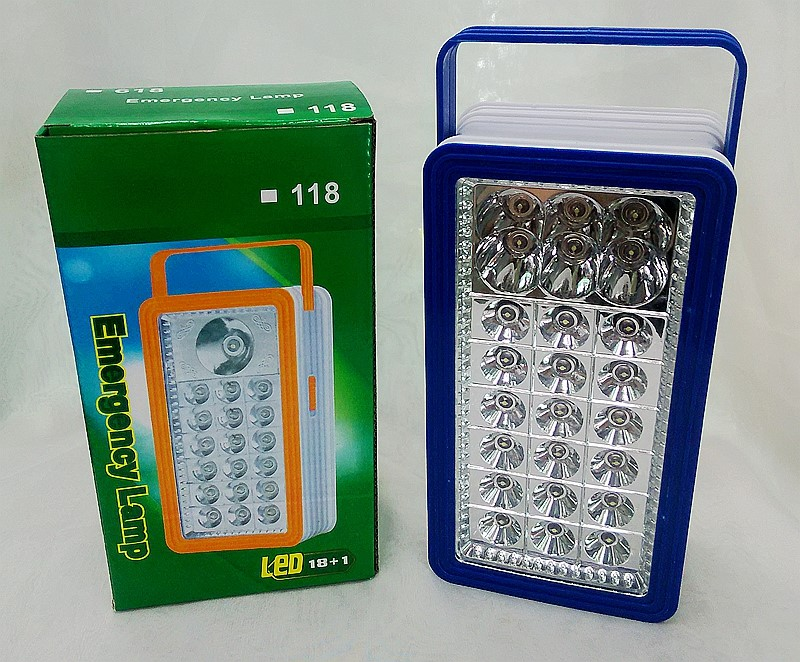 1W 6SMD 18SMD Cheap 3D battery led emergency Lamp
